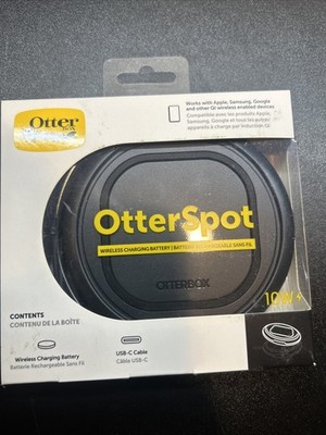 OtterBox OtterSpot Wireless Charging Base Black New In Box