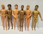 VTG Mattel Barbie KEN Lot of 6 Nude Dolls 80s-90s bonus Hasbro Star Wars doll