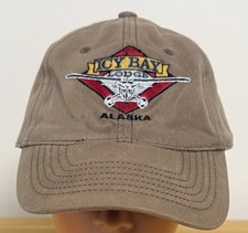 Icy Bay Lodge, Alaska Oil Skin 100% Cotton Baseball Cap (BH17)