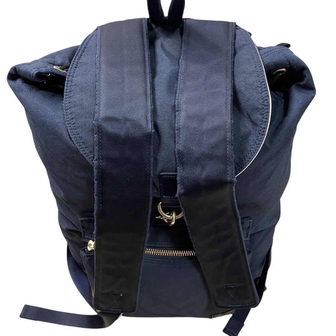 PORTER draft rucksack backpack drawstring gold ha… - image 5