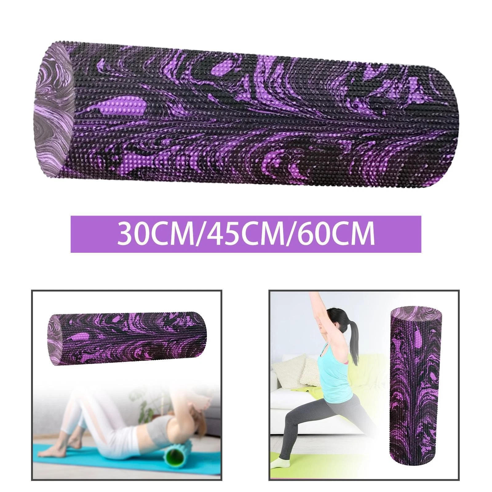 Round Foam Roller Balance Trainer Yoga Column for Leg Arm Fitness Equipment
Opens in a new window or
