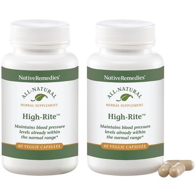 Native Remedies High-Rite Veggie Cap 2 Pack
