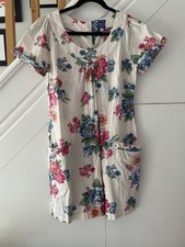 JOULES cotton dress- Size UK 10- Floral - Great Condition - 