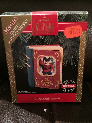 1992 Hallmark Keepsake Magic Ornament The Dancing Nutcracker Christmas
