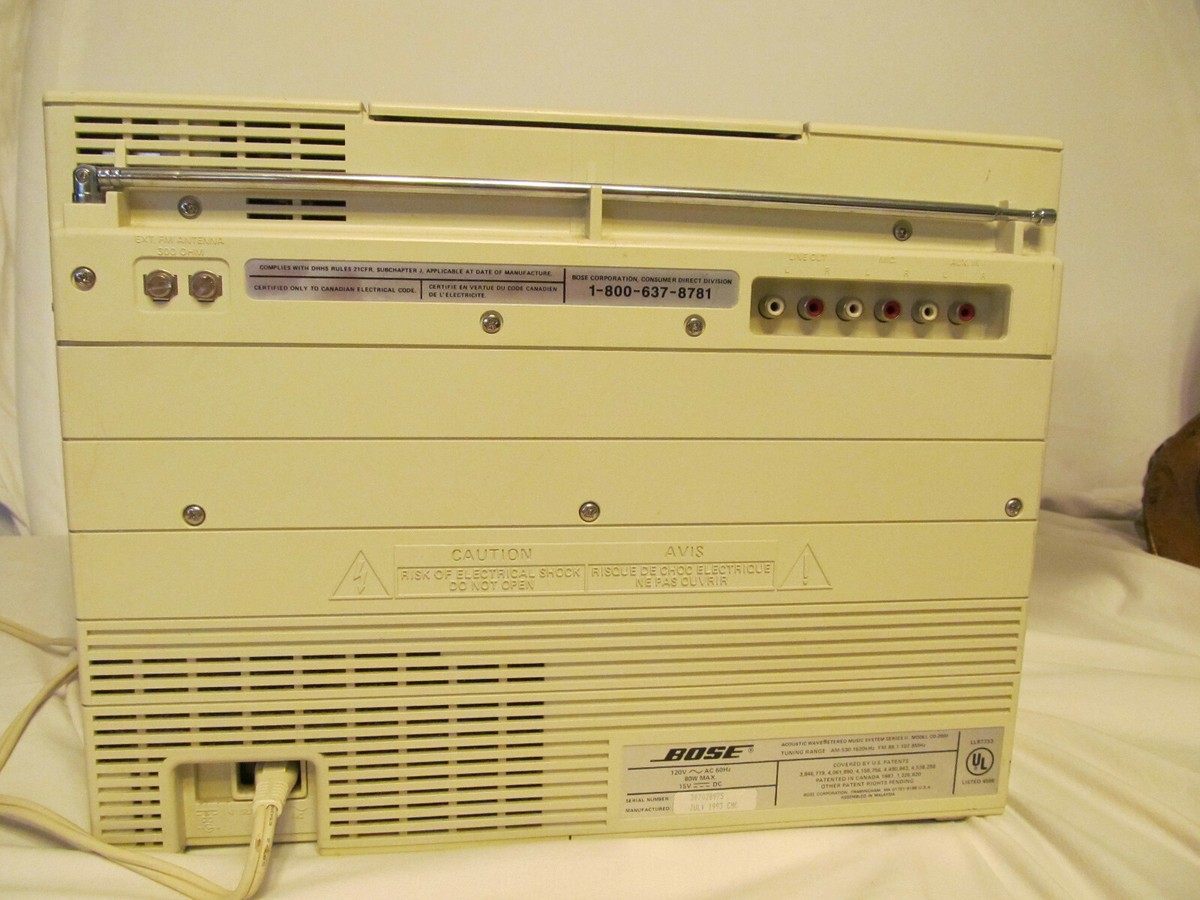 Vintage Classic Bose Wave Stereo Music System Series II