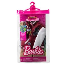 Barbie Fashion Varsity Jacket Accessories Pack HJT25