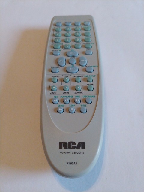 Rca R196a1 Tv Dvd Combo Remote Control f514td For Sale Online Ebay Rca R196a1 Tv Dvd Combo Remote Control f514td For Sale Online Ebay