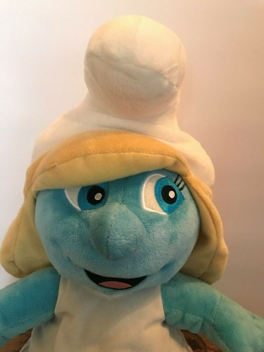 Build A Bear Smurf Smurfette 14" Plush - Picture 2 of 5