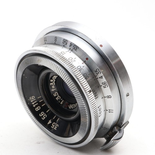 [Near Mint] Nikon W Nikkor C 3.5cm 35mm f3.5 Wide Angle Lens S Mount from Japan - Picture 1 of 11