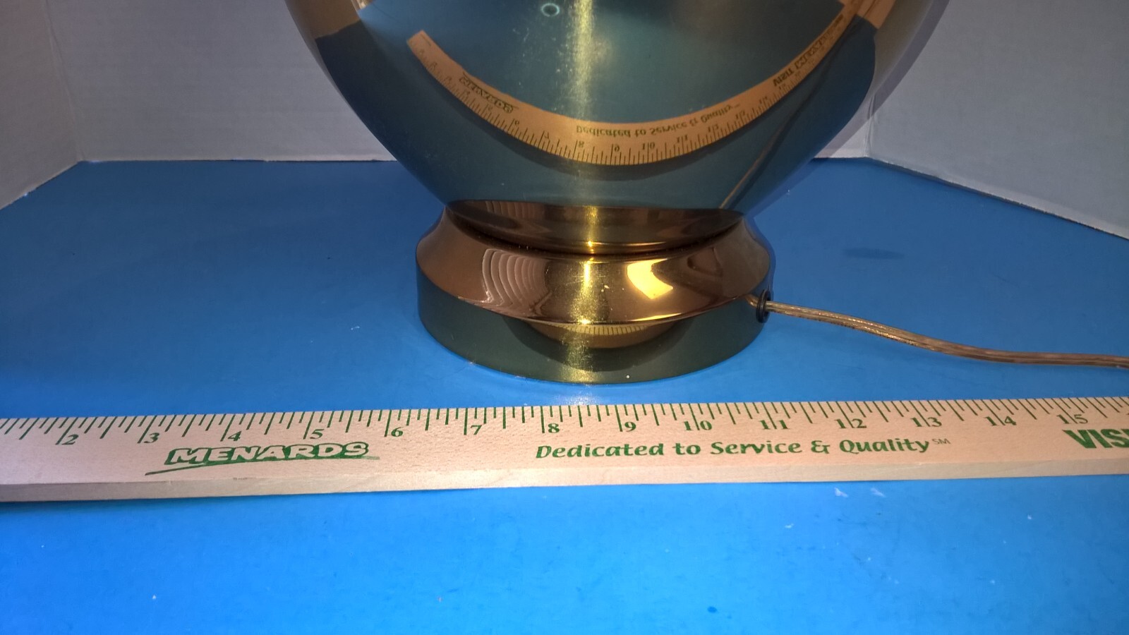 Vintage ALSY BRASS Table LAMP Hollywood Regency Beautiful Lamp!