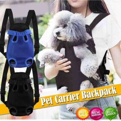 Pet Carrier Backpack Adjustable Pet Front Cat Dog Carrier Travel