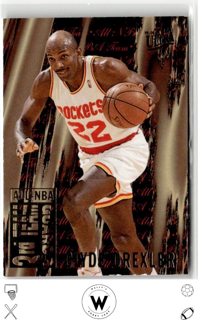 1995-96 Ultra #11 Clyde Drexler All-NBA | eBay