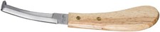 Farrier - Horseshoer's -  Hardwood Double Edge Knife