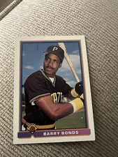 1991 Bowman Barry Bonds Card #513 Pittsburgh Pirates / Giants Baseball