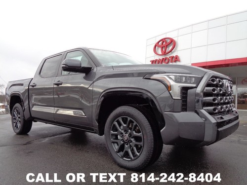 2025 Toyota Tundra New 2025 Tundra Platinum 4WD Magnetic Gray Loaded
