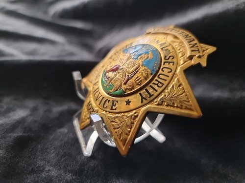 Original US Badge "Lieutenant" mit Hallmark "The Ed Jones Co. Oakland.Cal." - Bild 3 von 11