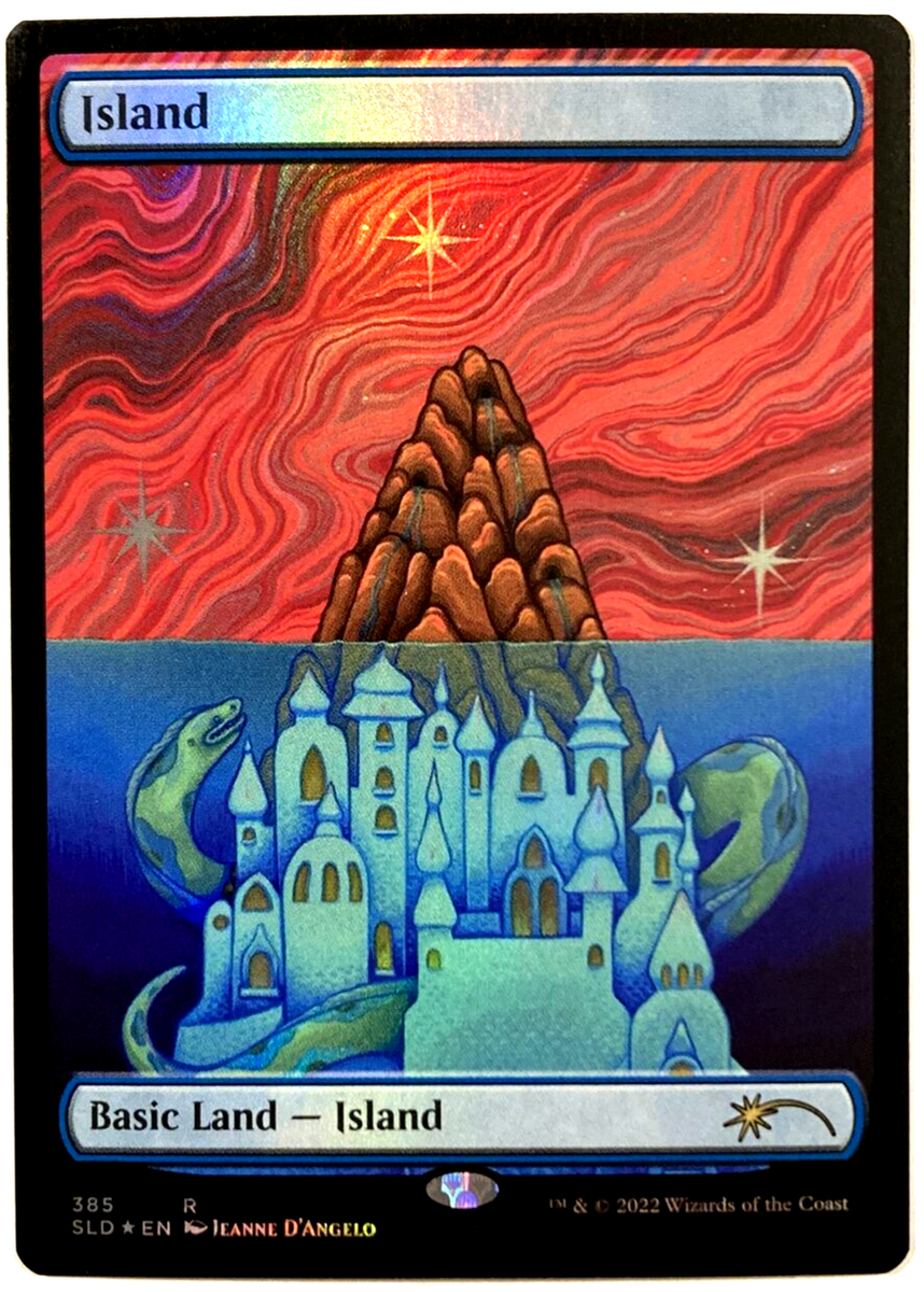 MTG Island *FOIL* Secret Lair Drop 385 NM | eBay
