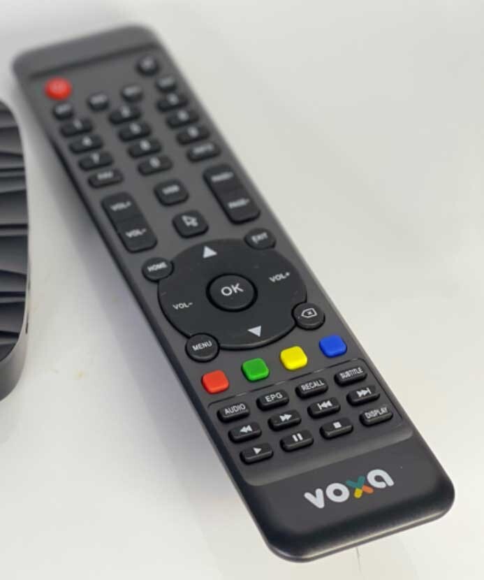 Android TV Fernbedienung VOXA Android Fernbedienung - Kompatibel Mit VOXA+7, VOXA+6 Und IStar Korea S7/S9 Fernbedienung Für VOXA+7