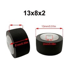 Pinch Roller for Sony TC-WR  TC-WE  boombox Cassette Deck Wheel 13 x 8 x 2mm