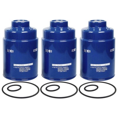 3PCS Diesel Fuel Filter For AC DELCO  TP3018 TP3012 12664429 12633243 NEW DURAMA