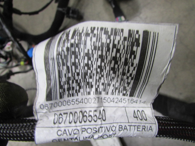 Maserati Ghibli, Main Body Wire Harness, Used, 6700085980