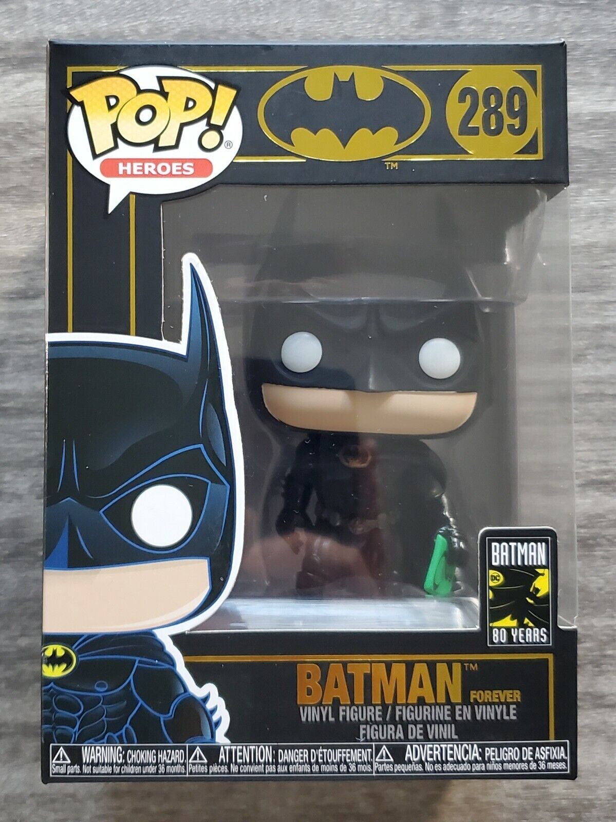 Figura Funko Pop de Batman Forever 80 Años 289 DC Comics Nueva Sellada |  eBay