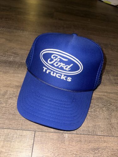 Vtg Ford Trucks Trucker Hat