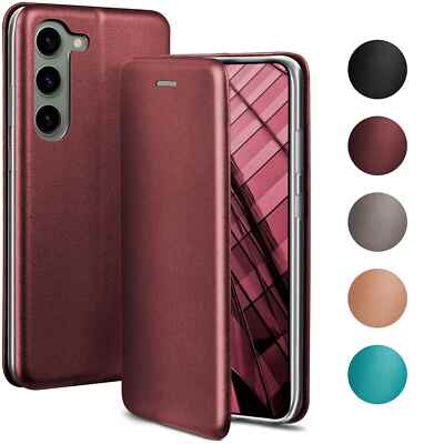 Handy Tasche für Samsung Galaxy S23 Schutzhülle Book Case Kartenfach Handy Hülle