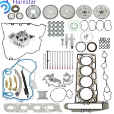 Timing Chain Gears Kit + Head Gasket Bolts Set For GM Ecotec 2.0L 2.4L 2010-2016