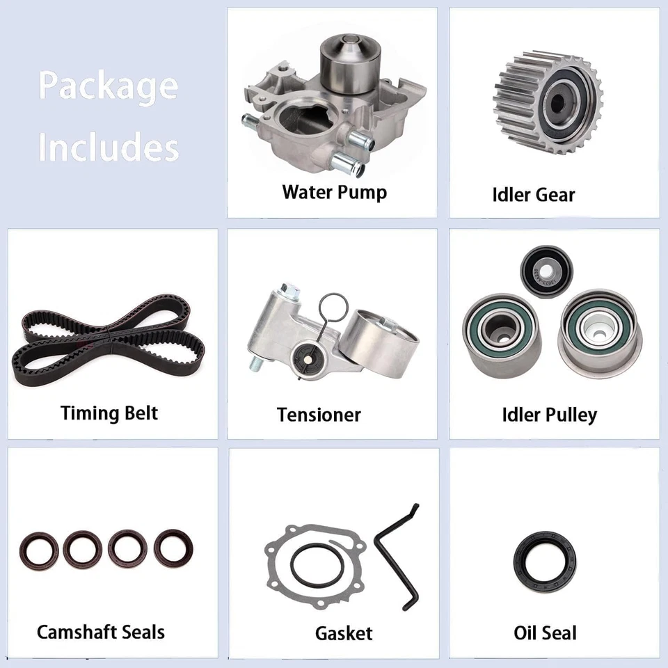 Kit de bomba de agua con correa de distribución para Subaru Impreza WRX Outback XT BAJA 2004-2017 2,5 L Foto 3 de 4