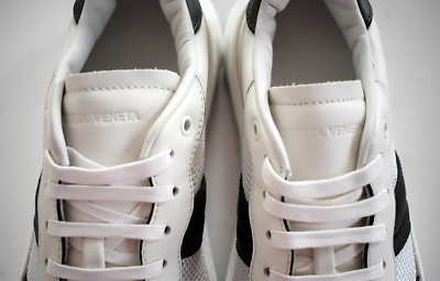 【美品】BOTTEGA VENETA SPEEDSTER ボッテガ　スニ BottegaVenetaWhiteLeatherSpeed