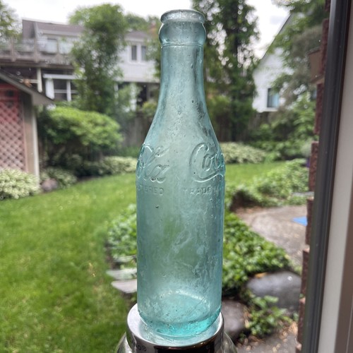 Coca-Cola Canada Aqua Blue Coke Flasche Antik um 1900 seltene Bodenschrift - Bild 4 von 15