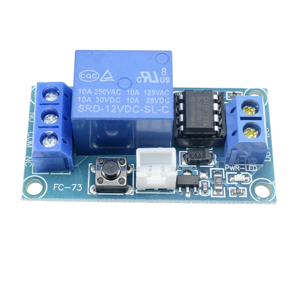 5PCS 12V Latching Relay Module With Touch Bistable Switch MCU Control - Image 4 of 4