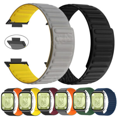 Für Huawei Watch Fit Smartwatch Silikon Magnet Armband