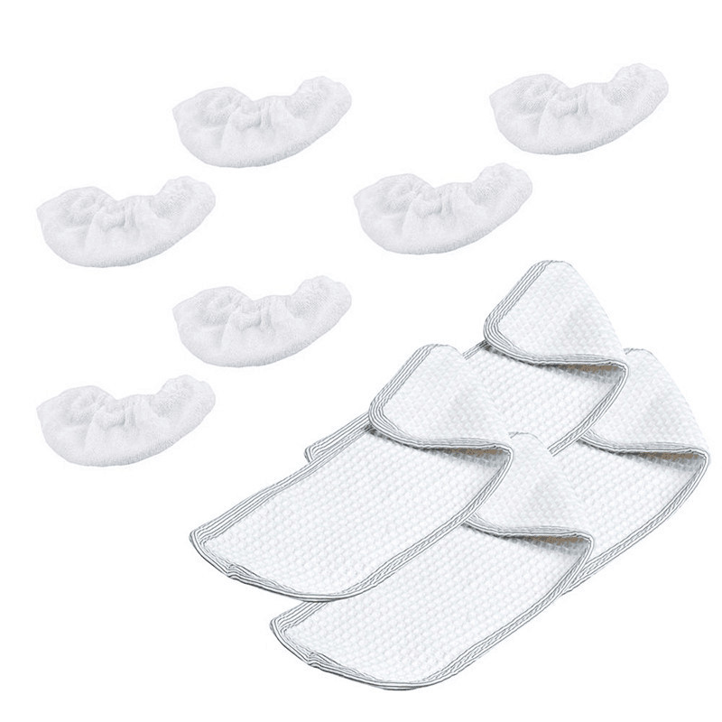Kit bonnette serpillière microfibre pour nettoyeur vapeur et entretien du linge