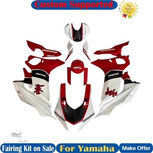Injection White Bodywork for 2006 2007 Yamaha YZF R6 06 ABS Plastic Fairing Kit
