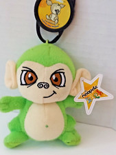 NEOPETS Green MYNCI Mini Plushie McDonalds Happy Meal Toy 2005