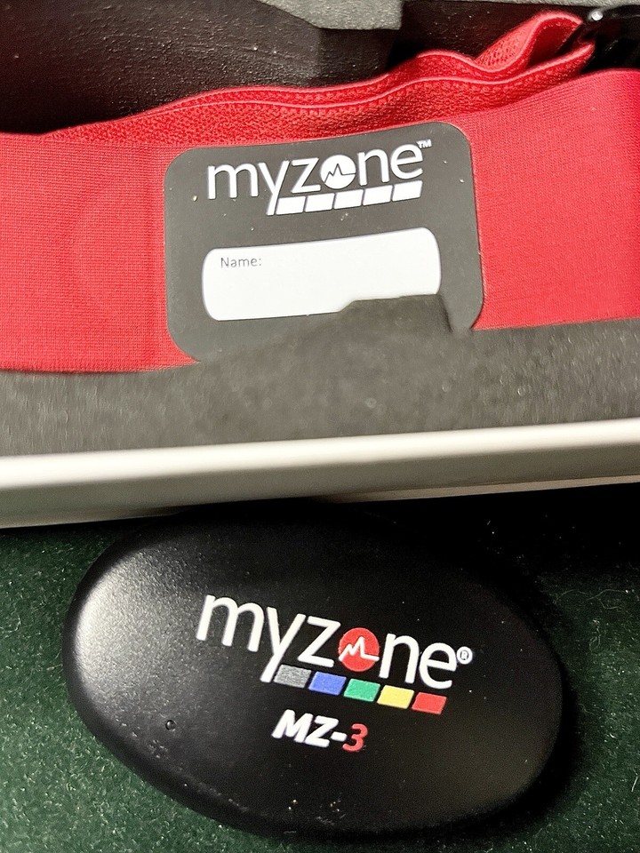 *NEW* Myzone MZ3 Bluetooth Chest Strap Heart Rate Monitor Physical
