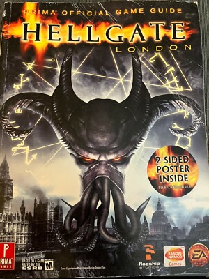 Hellgate London +2-Sided Poster Prima Official Strategy Game Guide 2007  