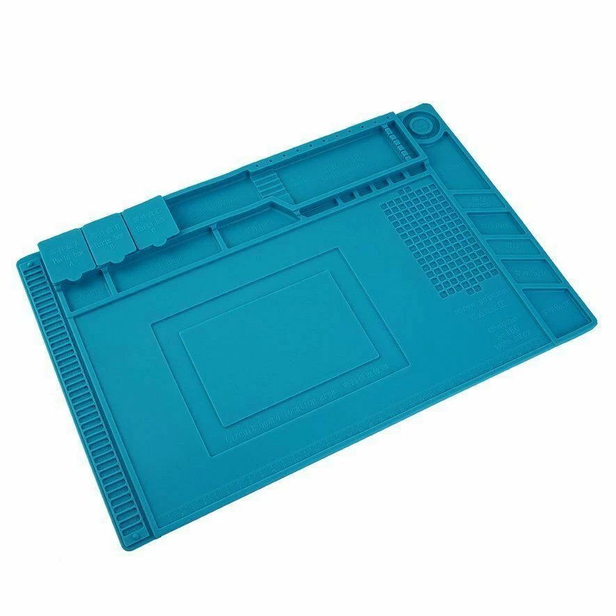 Phone Repair Magnetic Heat Insulation Silicone Pad Desk Work Mat / Repair Tool - Image 2 of 4