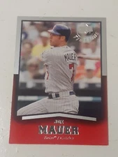 Joe Mauer Minnesota Twins 2008 Upper Deck Timeline Card #42