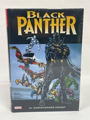 #ad #ad Black Panther by Christopher Priest Omnibus Vol 2 VELLUTO COVER Marvel Comics HC $74.95