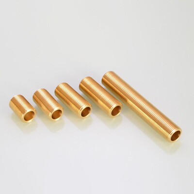 1/2'' BSP Brass Running Nipple Plumbing Fitting Threaded Long (Len-30-120mm)