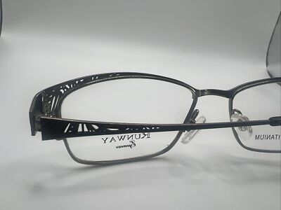 Runway Eyewear Titanium RT820 51/16-140 blk silver women display picture 1