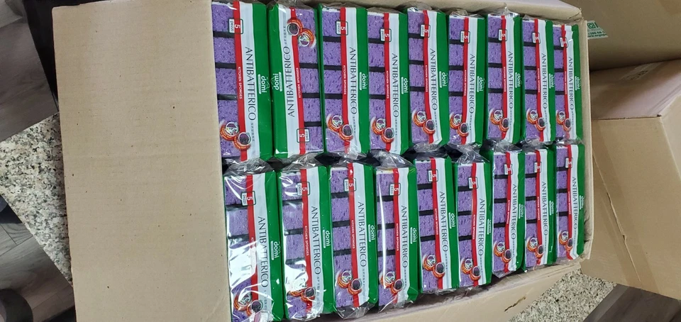 Limpiador de esponja/esponjas 180 un. para acero inoxidable vidrio plástico antiadherente  Foto 4 de 4