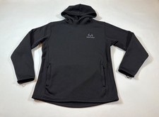 Realtree Boys Black Hooded Pullover Size L 10-12 Activewear cold gear BB311 