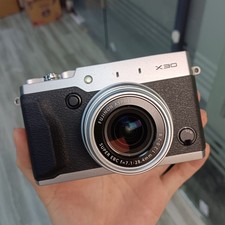 95% NEW Fujifilm Fuji FinePix X30 12.0MP Digital Camera Sliver English Tested