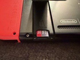 Nintendo Switch with Neon Blue and Neon Red Joy-Con (HAC-001-01)