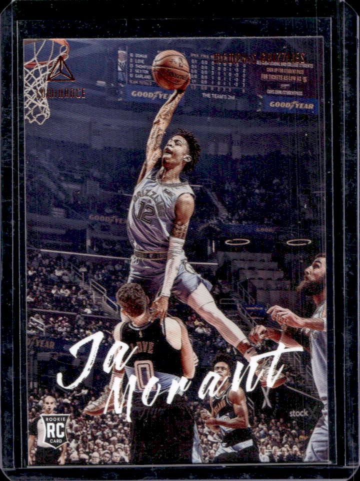 2019-20 Chronicles Ja Morant RC Bronze Rookie Luminance #165 Grizzlies