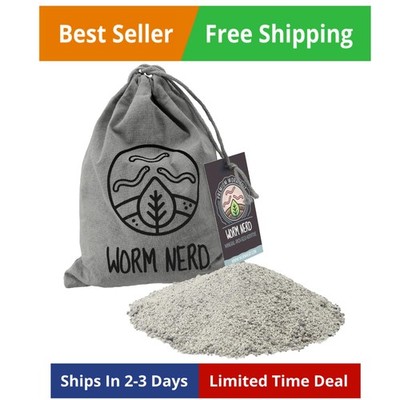 Worm Nerd Arcadia Garden Products WN08 Worm Grit for Vermiculture, 1LB, White